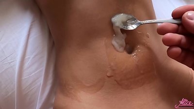 Deep Blowjob and Passionate Sex Close-up - Eaten Sperma
